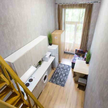 Квартира С Двухуровневой Планировкой, Метро Пушкинская Kharkiv Bagian luar foto
